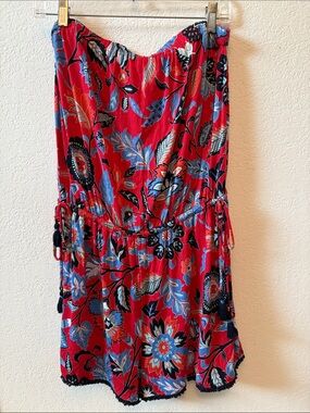 Loft cotton romper